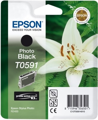 Tintenpatrone Epson T0591 foto-schwarz