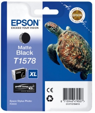 Original Epson T1578 Tinte Matte Black
