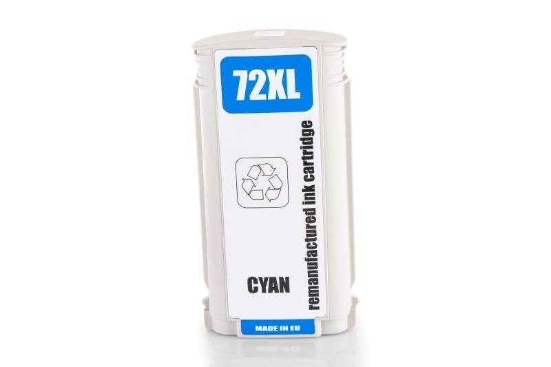 Alternativ HP 72 Cyan Tintenpatrone, 130 ml