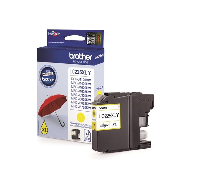 Brother Tinte LC-225XLY Yellow