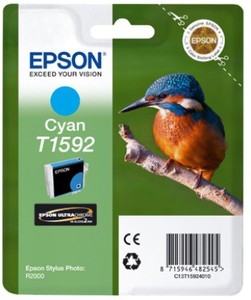Epson Tintenpatrone T1592 Cyan 17ml
