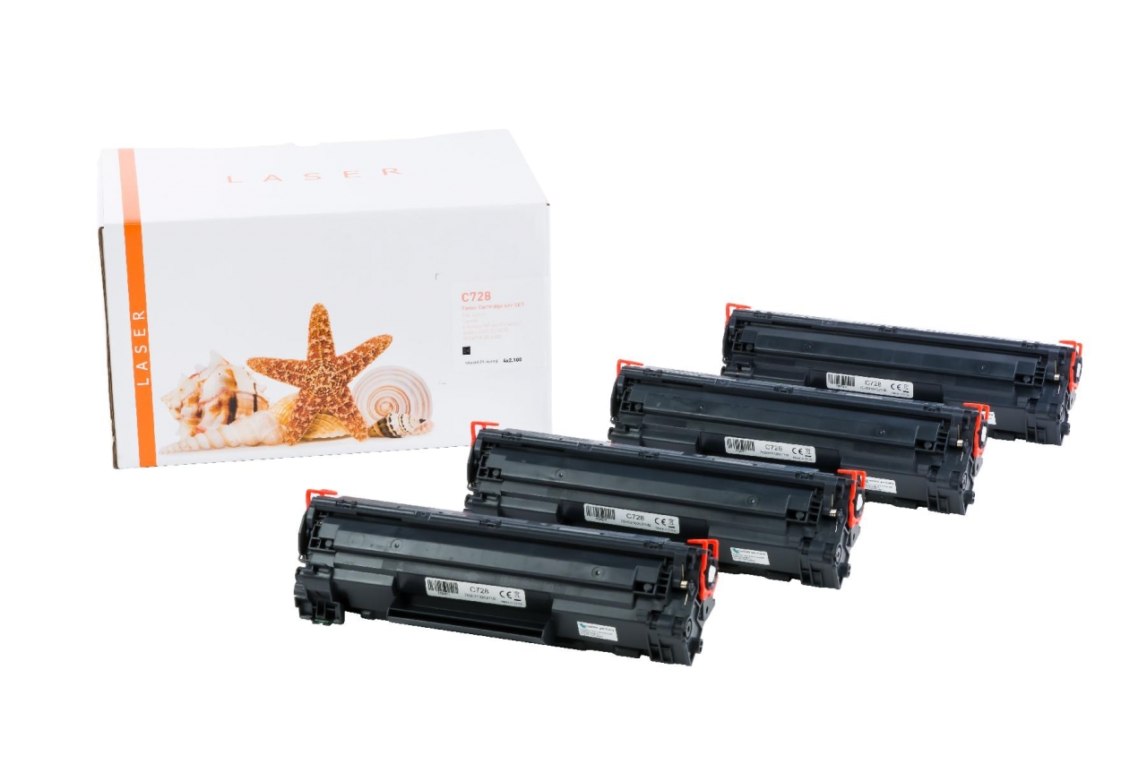 Toner Spar-Set kompatibel zu Canon 3500B002 / 728