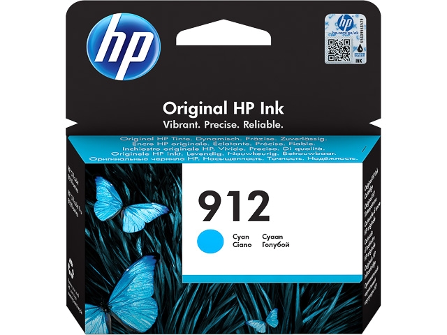 Original HP 3YL77AE / 912 Tinte Cyan