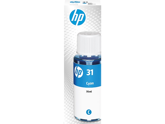 HP 31 Cyan Original Tintenflasche, 70 ml