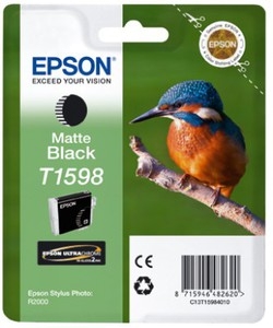 Epson Tintenpatrone T1598 Matte-Black 17ml