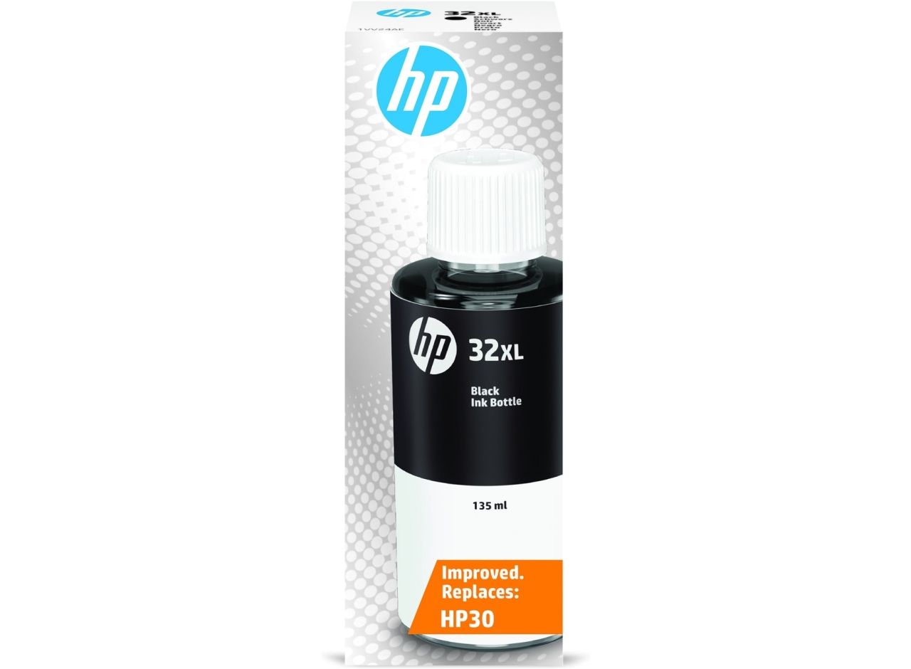 HP 32XL Schwarz Original Tintenflasche, 135 ml