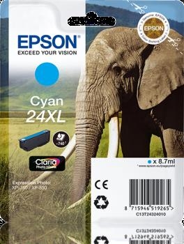 Epson 24XL Tintenpatrone Cyan