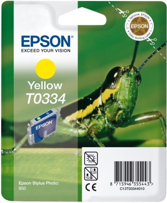 Tintenpatrone Epson T0334 yellow