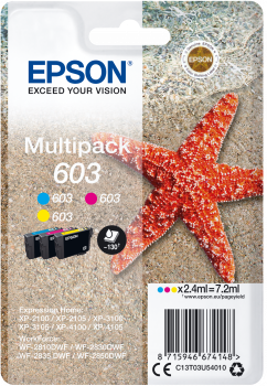 Epson 603 Tinten C/M/Y