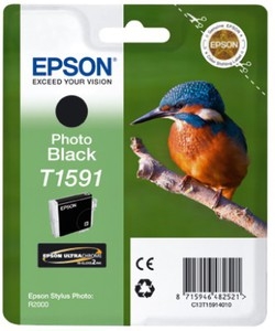 Epson Tintenpatrone T1591 Photo Black 17ml