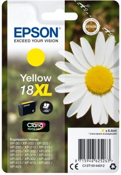 Epson 18XL Tinte Gelb