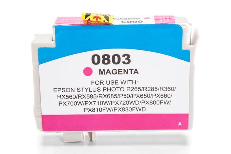 Tintenpatrone für Epson T0803 magenta