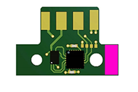 Chip für Lexmark CS310, CS410, CS510 70C2HM0 (702HM) 3k Magenta