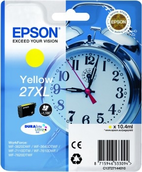 Epson 27XL Gelb 10,4ml
