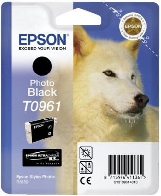 Tintenpatrone Epson T0961 foto-schwarz