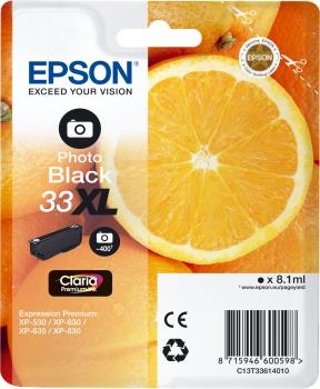 Epson 33XL Tinte Foto-Schwarz