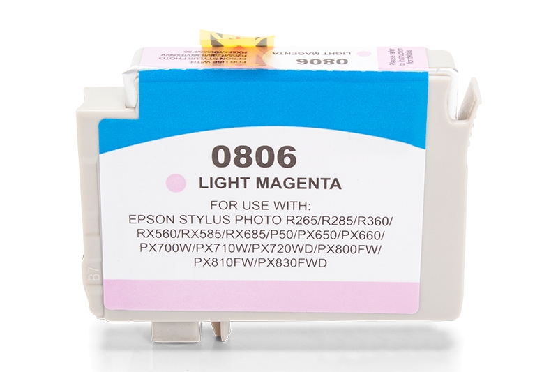 Tintenpatrone für Epson T0806 Light Magenta