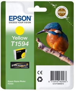 Epson Tintenpatrone T1594 Yellow 17ml
