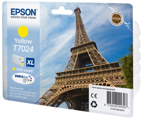 Tintenpatrone Epson T7024 XL yellow
